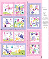 
              Susybee's Flutter the Butterfly Fabric Book Panel to sew - QuiltGirls®
            