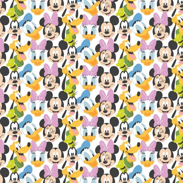 Mickey Here Comes the Fun Fabric to sew - QuiltGirls®