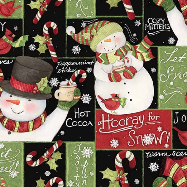 Hooray for Snow Patch Fabric to Sew - QuiltGirls®