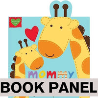 Mommy and Me Fabric Book Panel to sew - QuiltGirls®