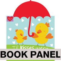 
              If Kisses were Raindrops Fabric Book Panel to sew - QuiltGirls®
            