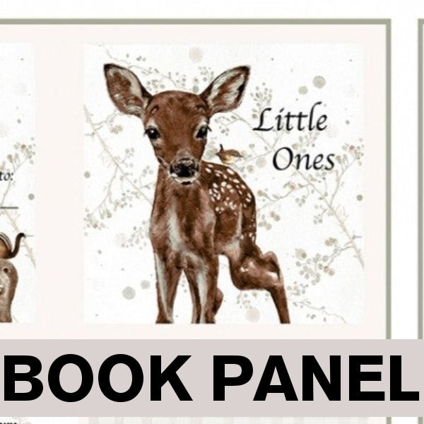 Little Ones Fabric Book Panel to Sew - QuiltGirls®