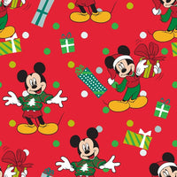 Mickey for Me Christmas Fabric to sew - QuiltGirls®