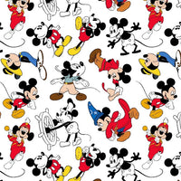 Mickey Mouse Through the Years Fabric to sew - QuiltGirls®