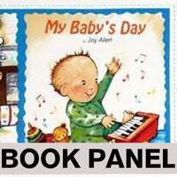
              My Baby's Day Fabric Book Panel to Sew - QuiltGirls®
            