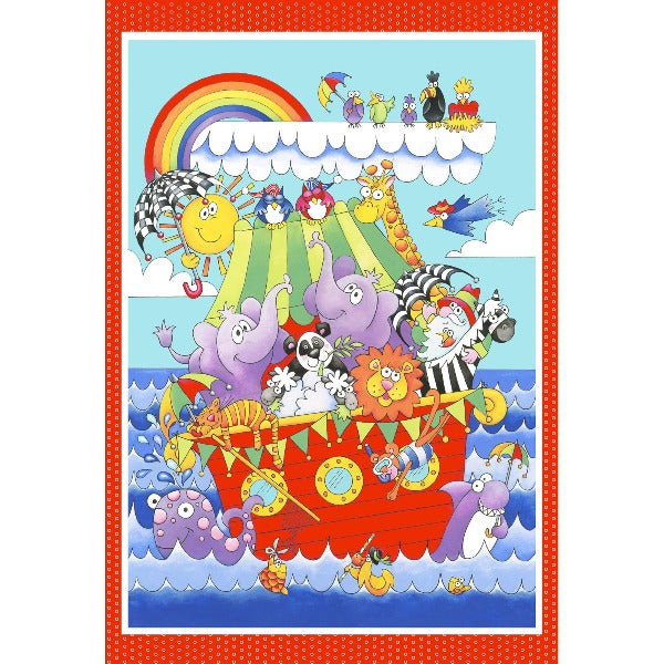 Noah's Story Quilt Panel to sew - QuiltGirls®