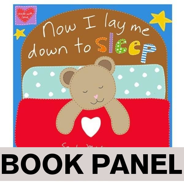Now I Lay Me Down to Sleep Fabric Book Panel to sew - QuiltGirls®