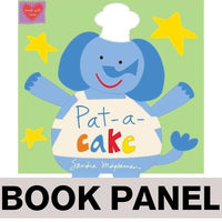 Pat-A-Cake Fabric Book Panel to sew - QuiltGirls®