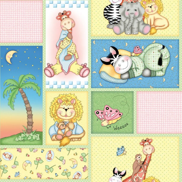 Bazooples Sweet Dreams Patch Fabric to sew - QuiltGirls®