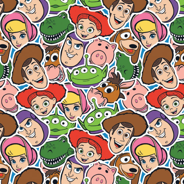 Toy Story 4, Characters Packed Fabric to sew - QuiltGirls®
