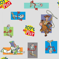 Toy Story 4, Toys at Play with Forky Fabric to sew - QuiltGirls®