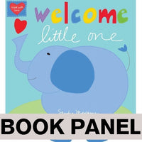 Welcome Little One Fabric Book Panel to sew - QuiltGirls®