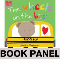
              Wheels on the Bus Fabric Book Panel to sew - QuiltGirls®
            
