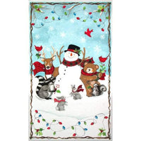 Nose to Nose Holiday Quilt Panel to sew - QuiltGirls®