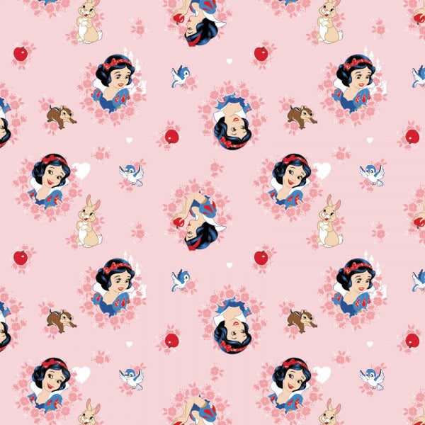 Disney Snow White in Wreaths Fabric to Sew - QuiltGirls®